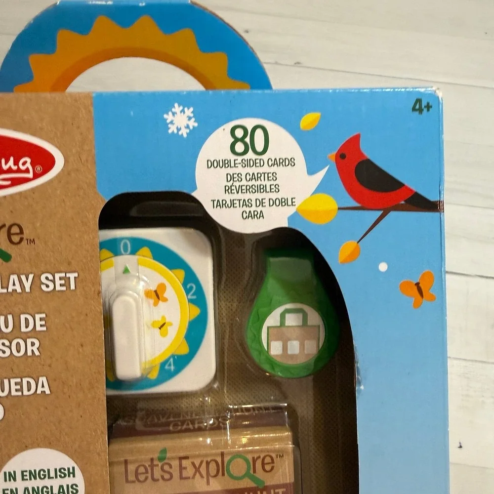 Melissa & Doug Let's‎ Explore Scavenger Hunt Play Set New